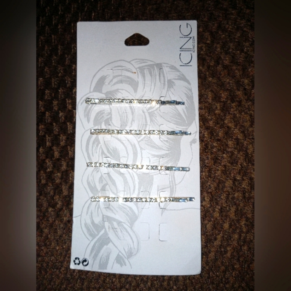 Icing hair jewelry Bobby pins